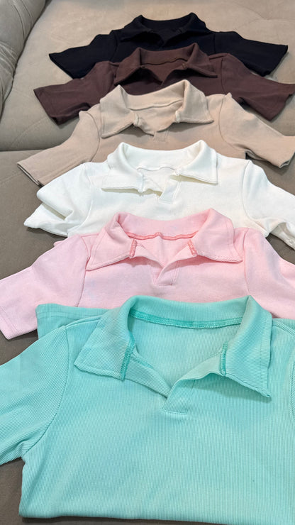 Polo canelada premium