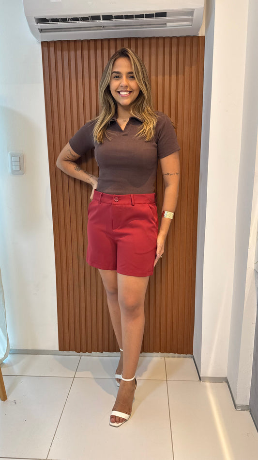 Short de alfaiataria