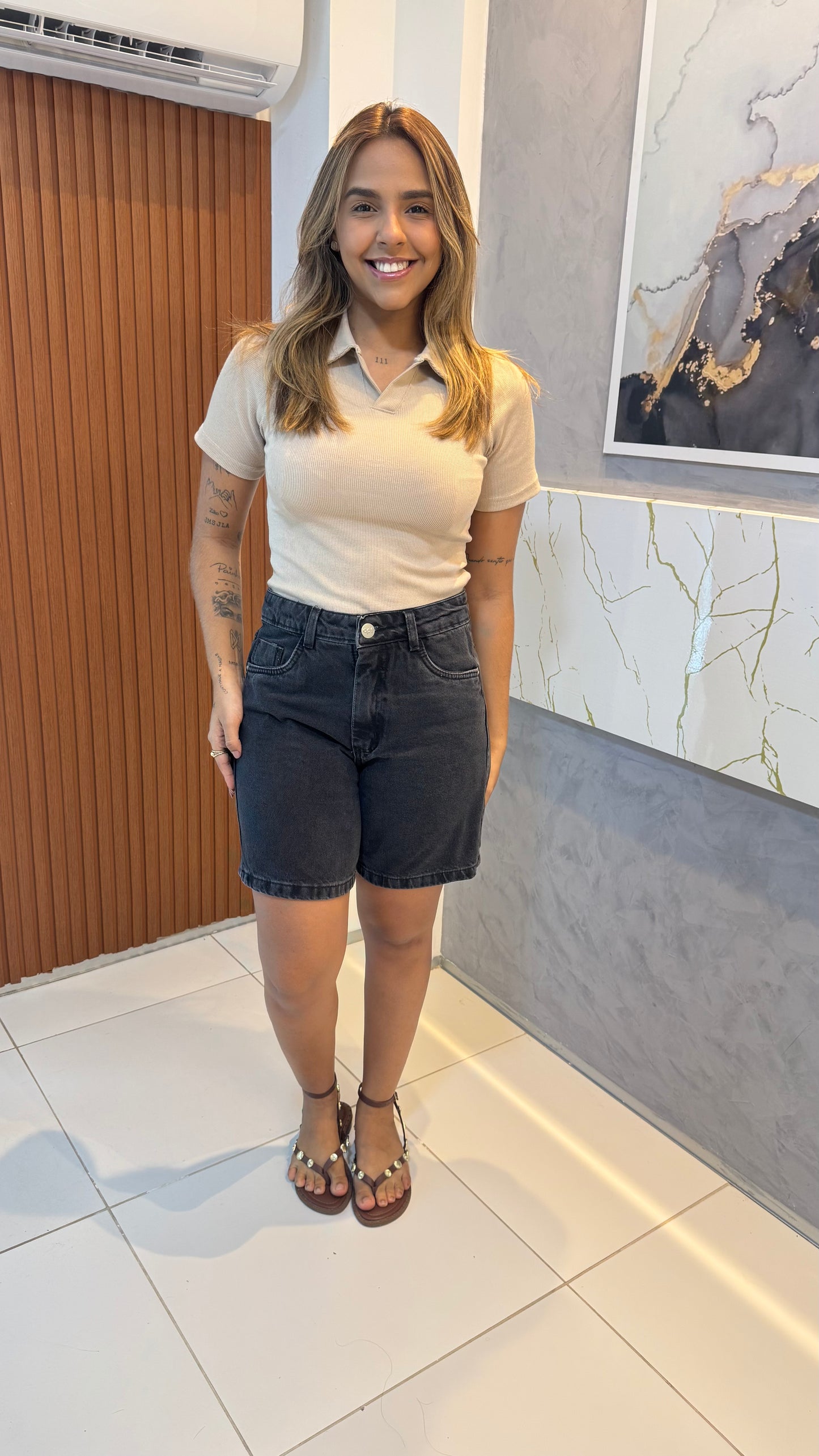 Polo canelada premium